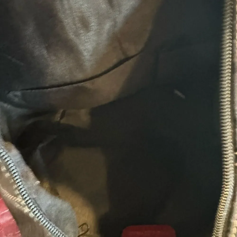 Nine & Company Unique Leather and Canvas Backpack